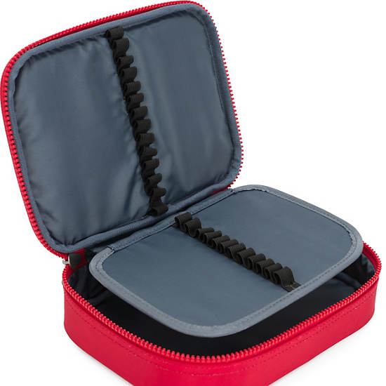 Kipling 100 Pens Klassieke Case Tassen Rood | België 1345TC